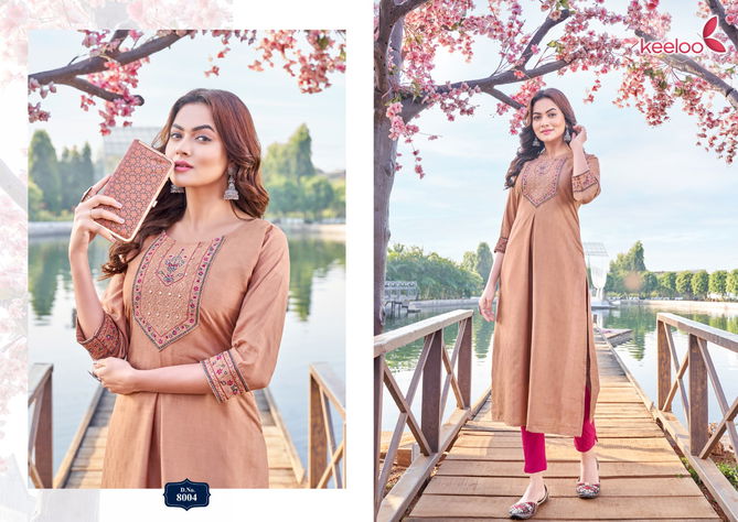 Keeloo Morni By Koodee Nayra Cut Long Kurti Catalog